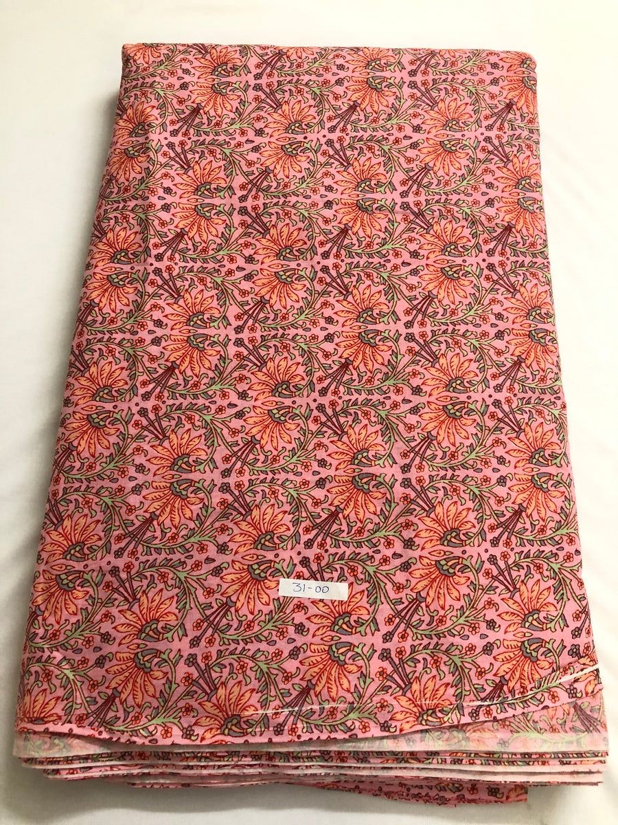 Printed cotton fabric