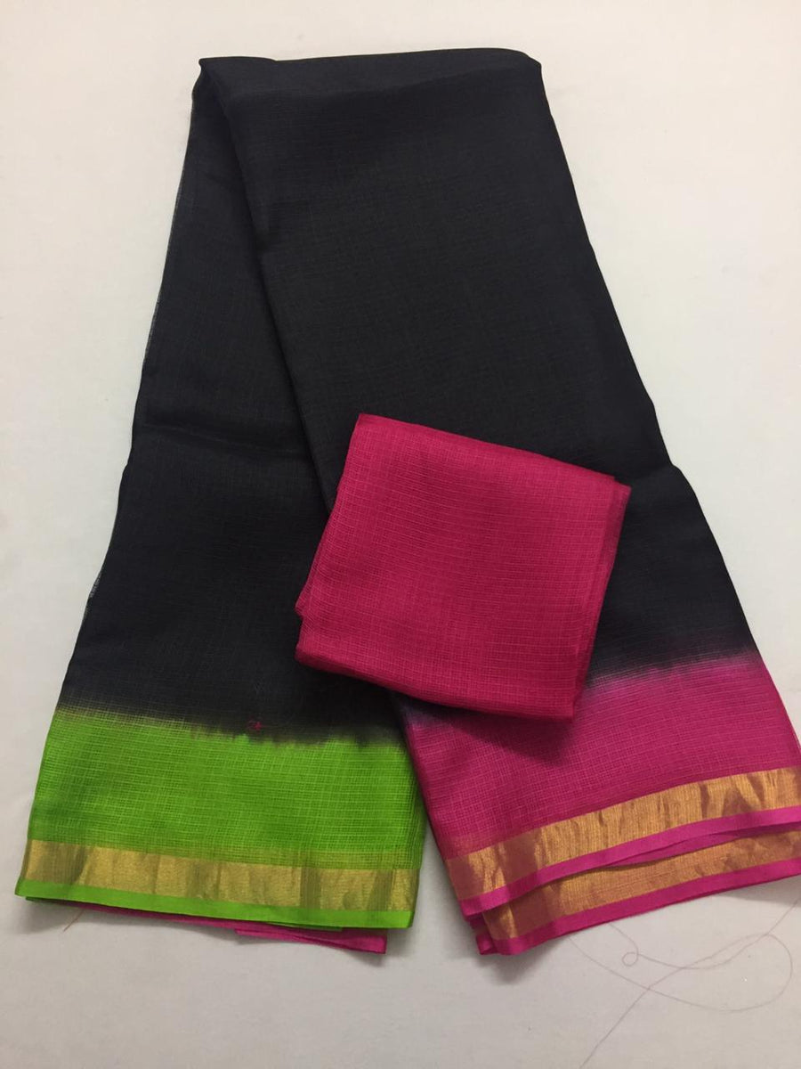 Multishaded Pure kota silk saree