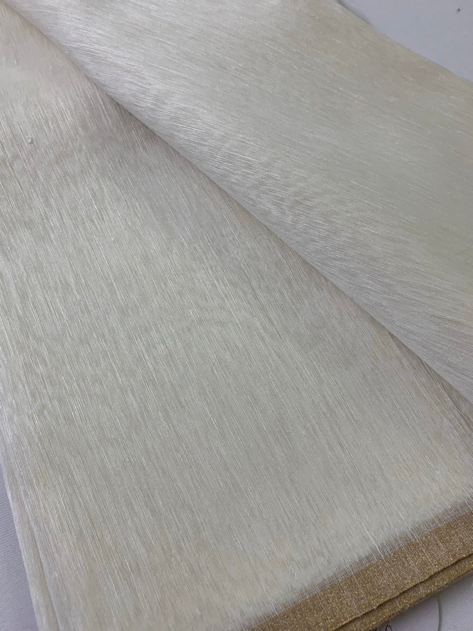 Pure linen silk fabric