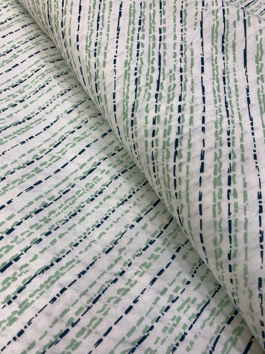 Printed pure cotton fabric