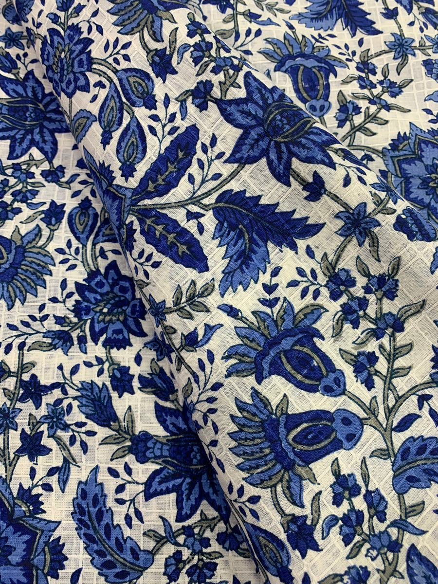 Printed pure cotton fabric