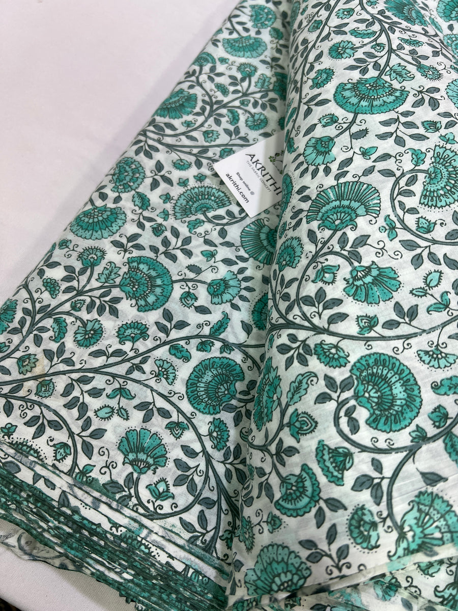 Printed pure cotton fabric