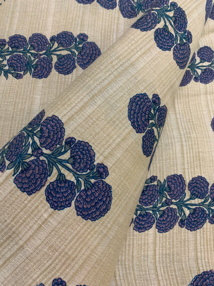 Printed kumbhi pure cotton fabric