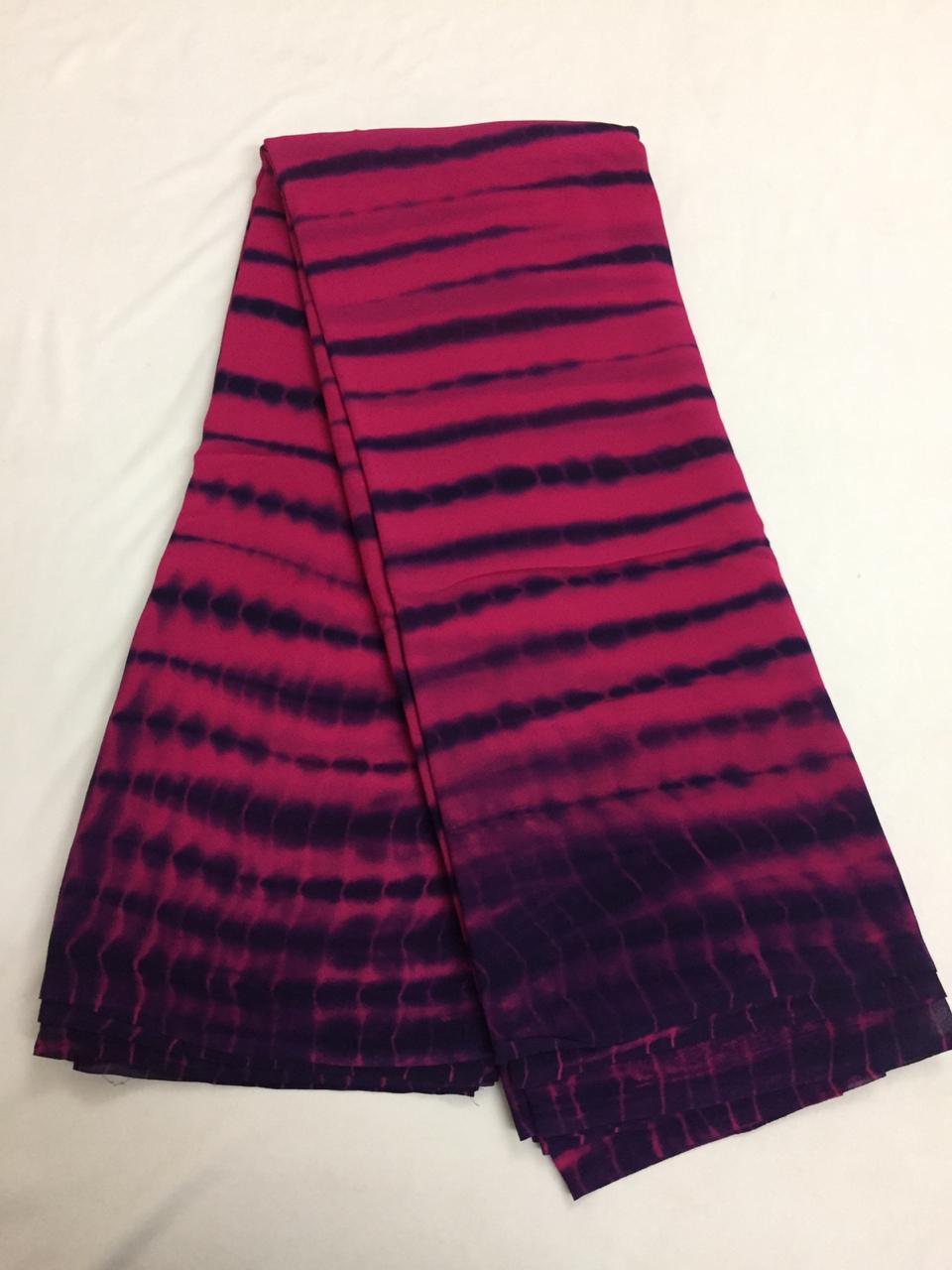 Shibori Georgette saree