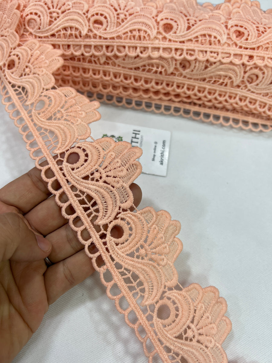 Crochet lace per metre