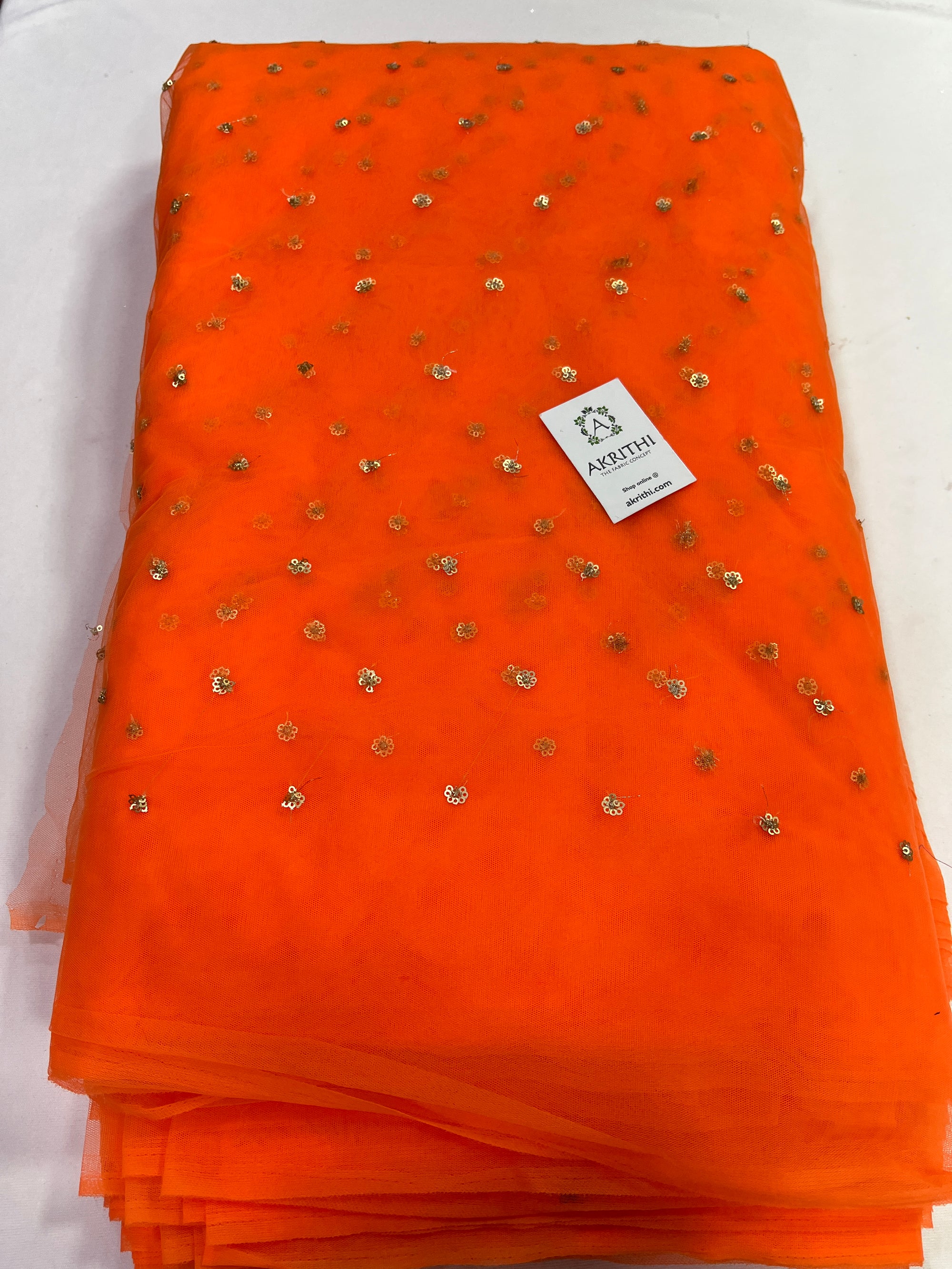 Butti net fabric