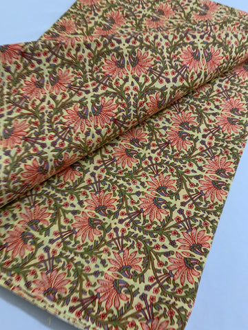 Printed cotton fabric