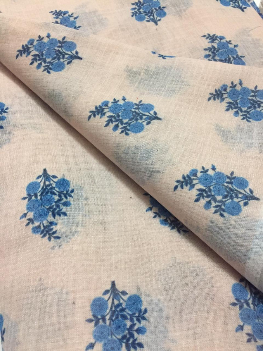 Printed Linen fabric