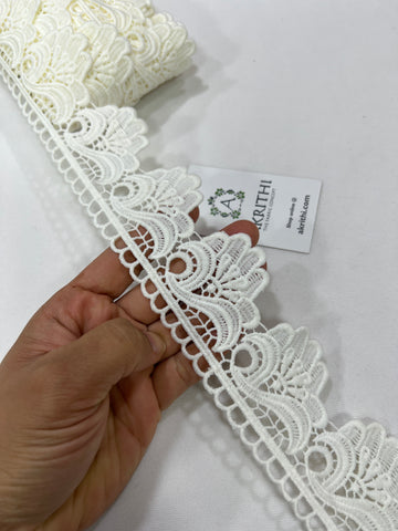 Crochet lace per metre