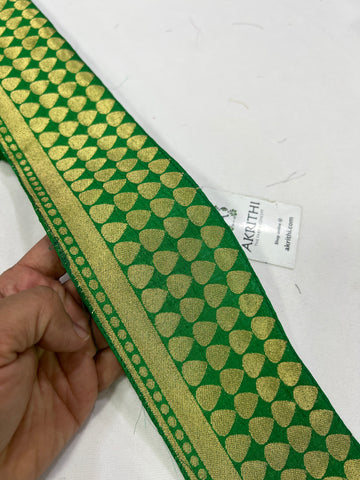 Handloom Banarasi lace 10 metres roll