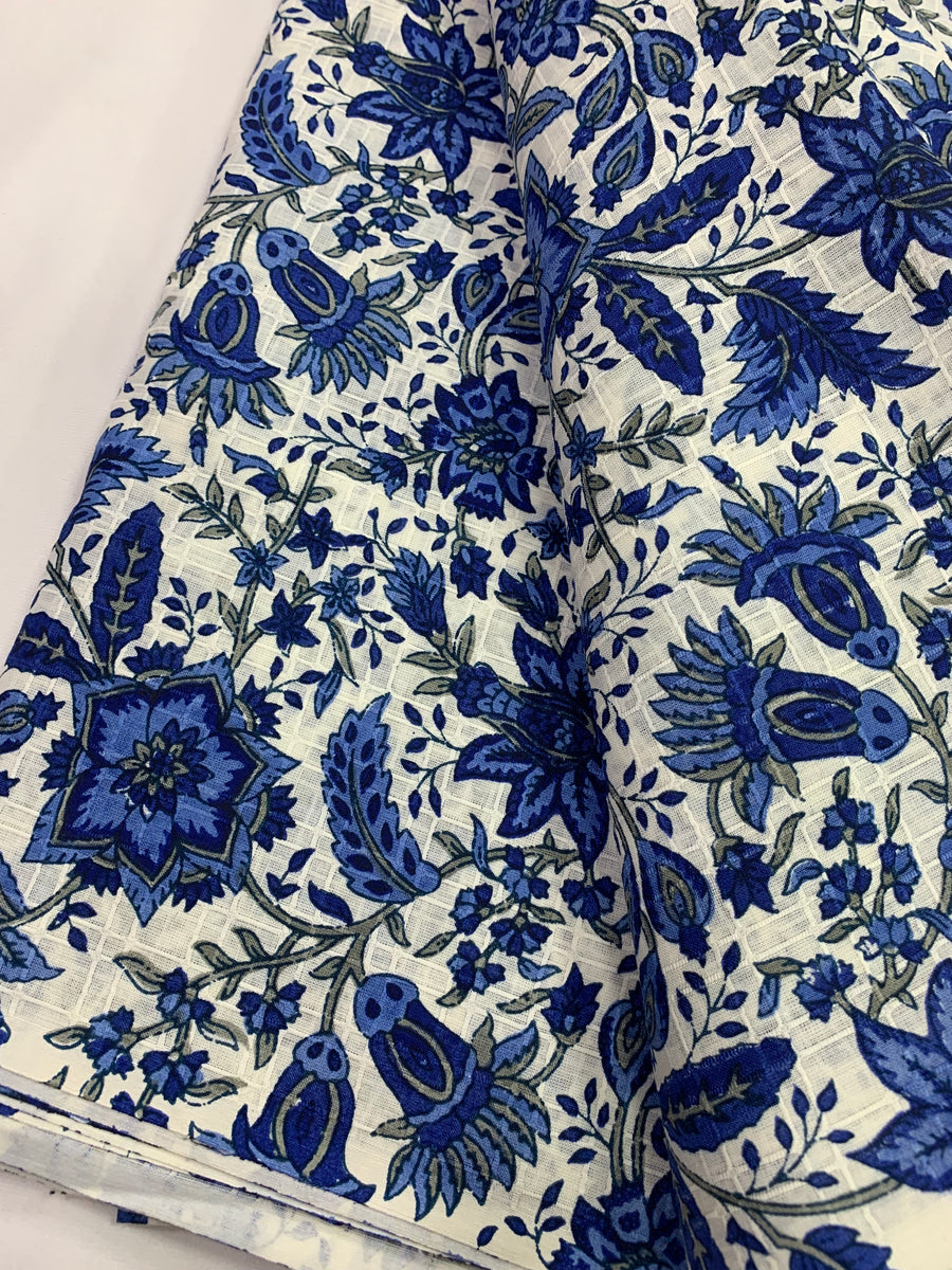 Printed pure cotton fabric