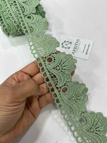 Crochet lace per metre