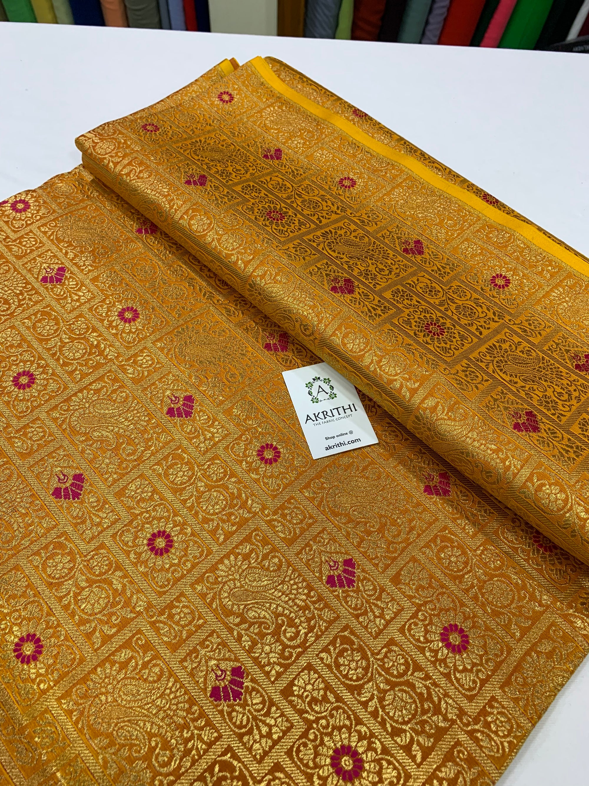 Banarasi brocade fabric