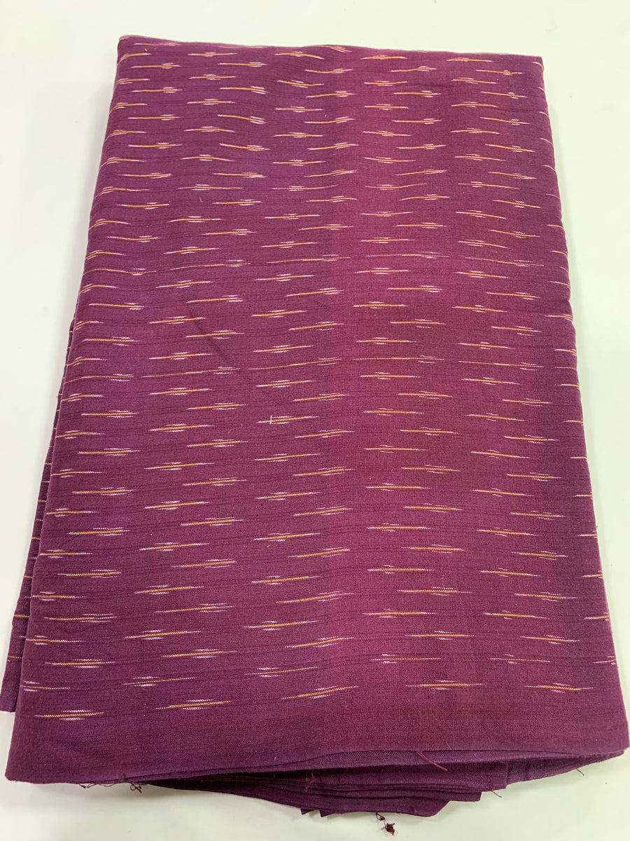 Handloom Ikat pure cotton fabric