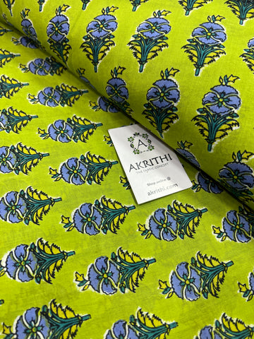 Printed pure cotton fabric