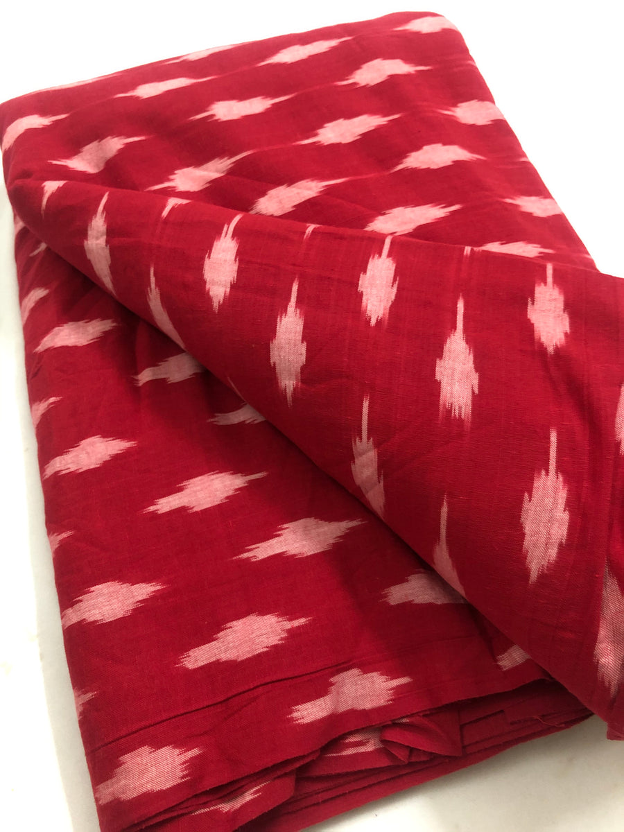 Ikat cotton fabric