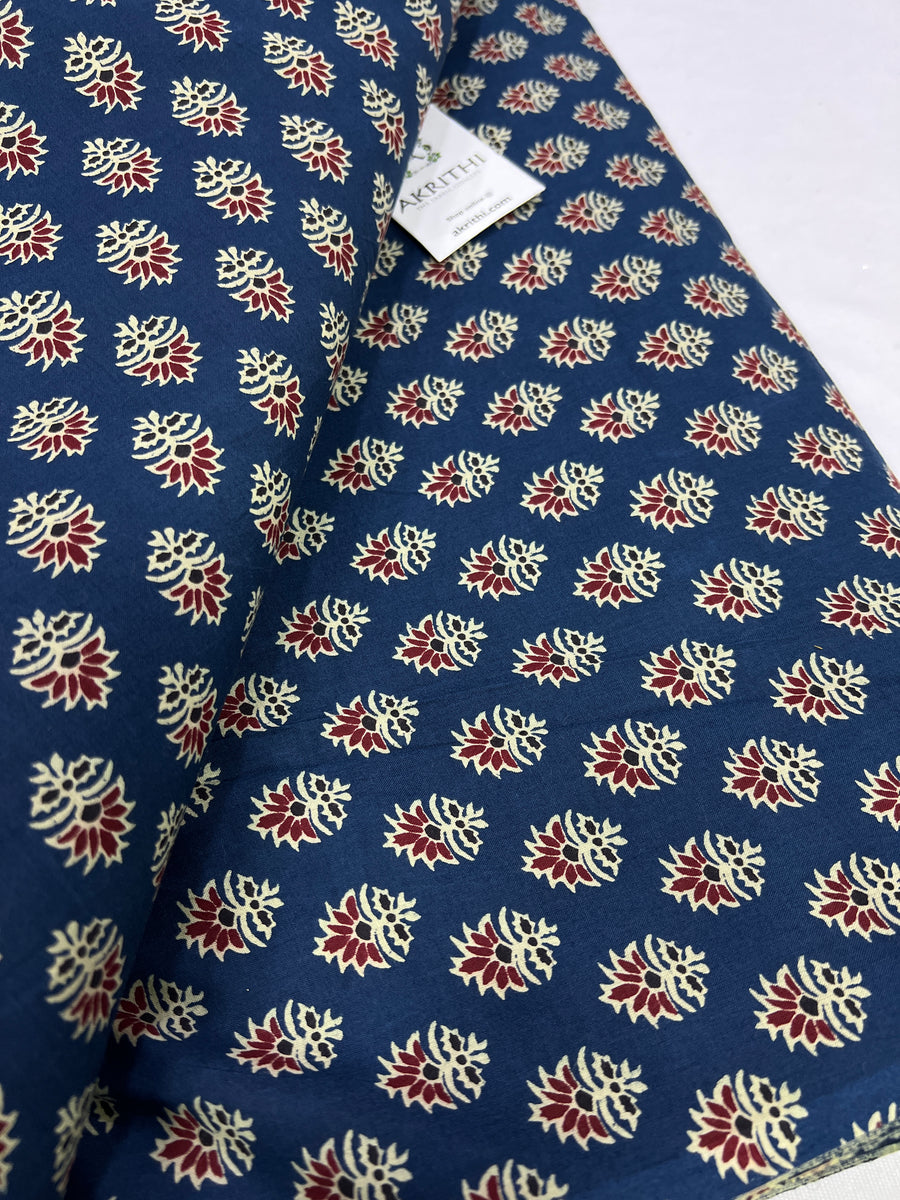 Printed pure cotton fabric