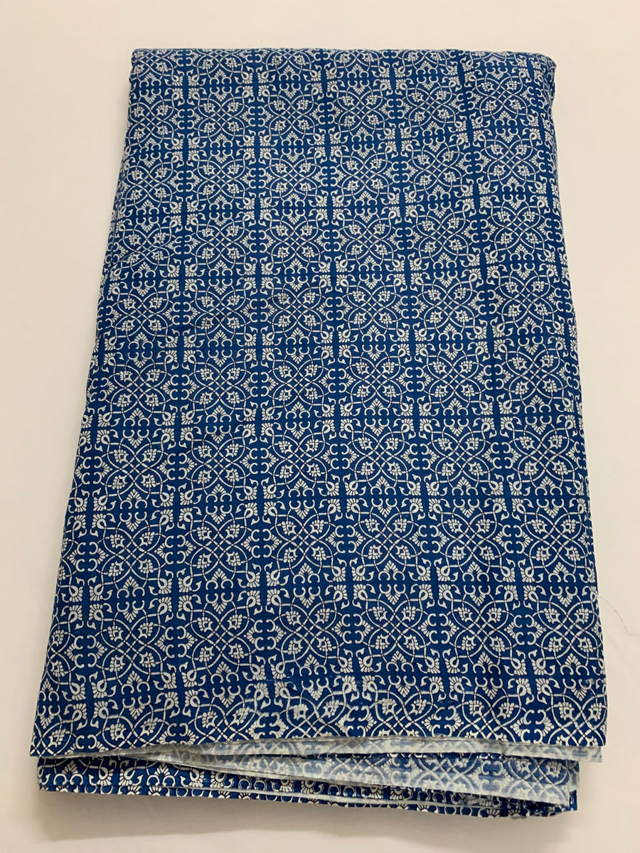 Printed cotton fabric