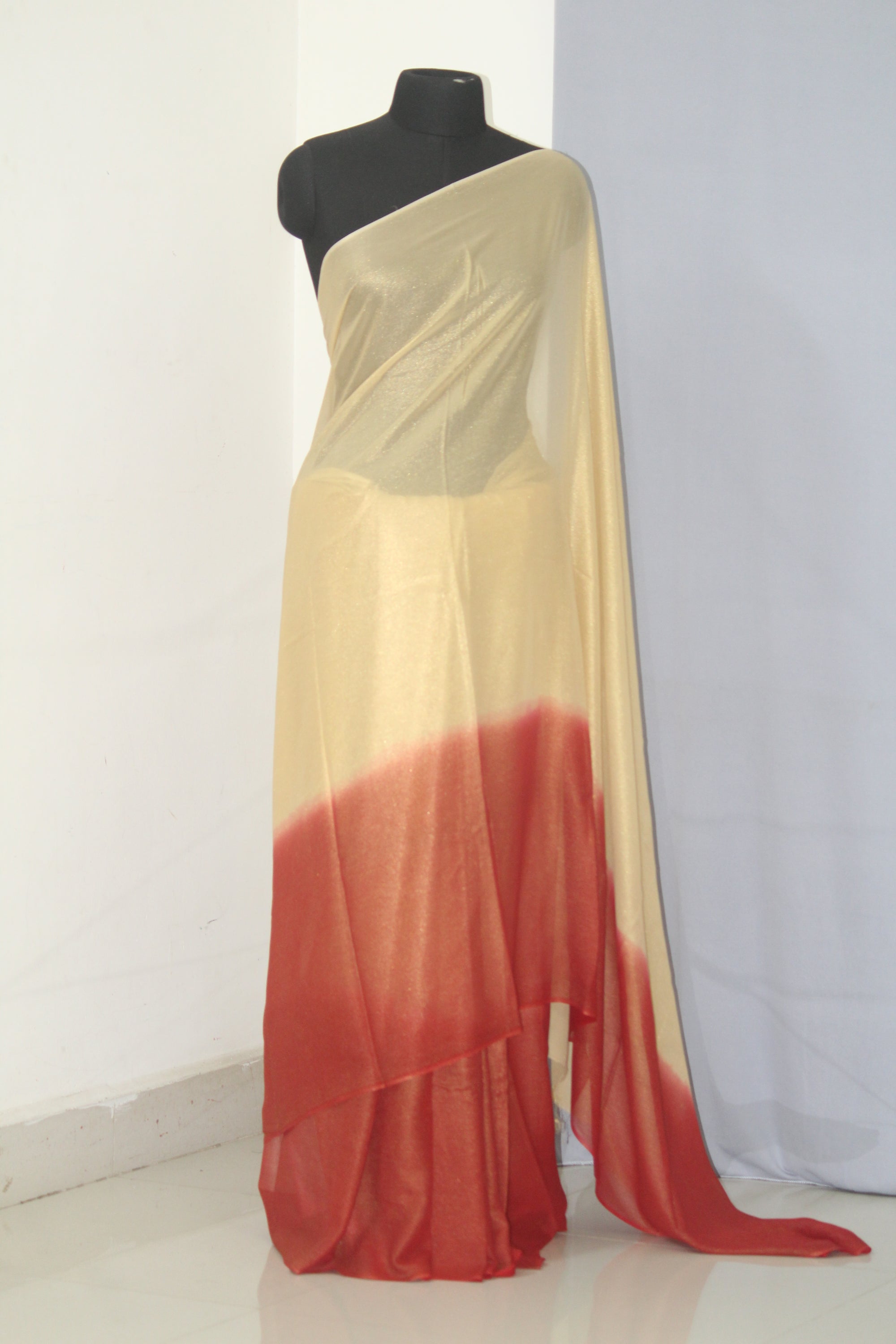 Shimmer georgette saree