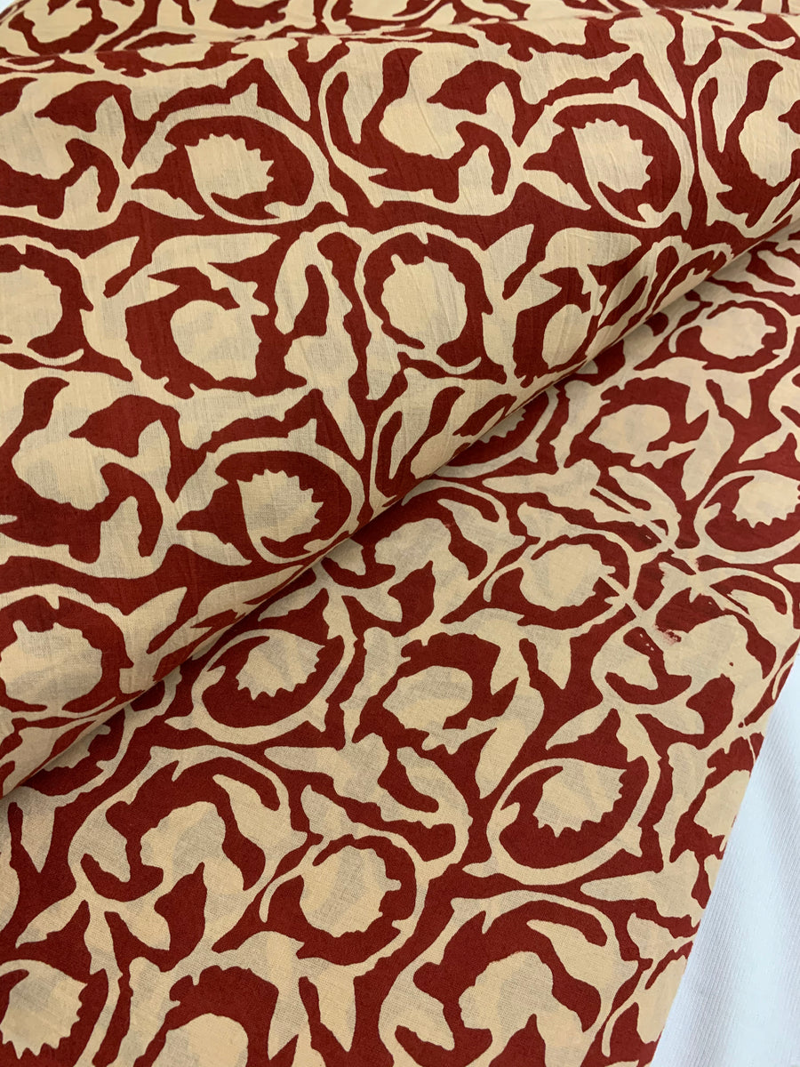 Printed cotton fabric