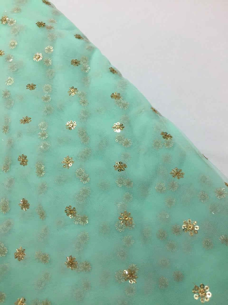 Butti net fabric