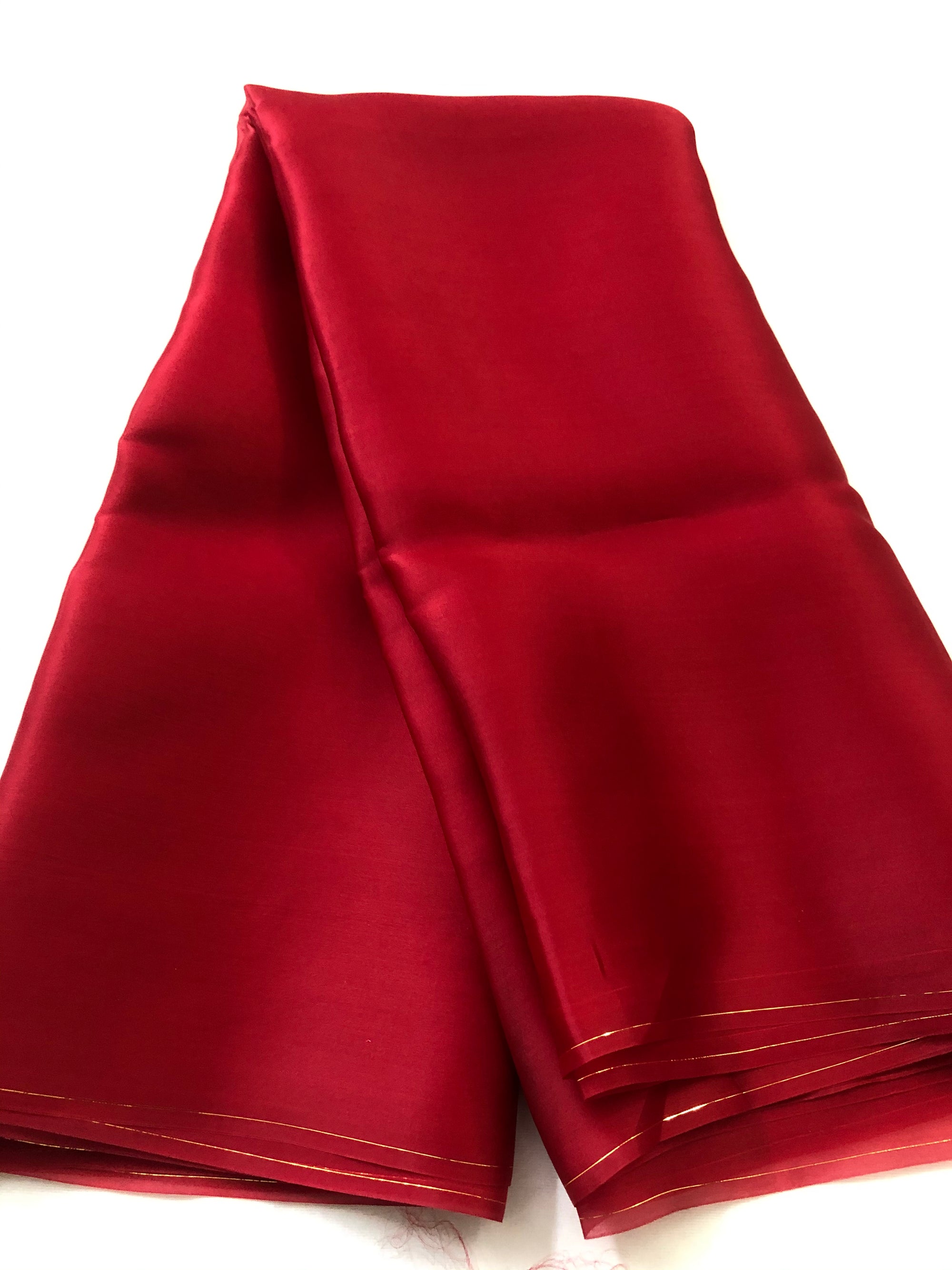 PURE SILK SATIN ORGANZA FABRIC