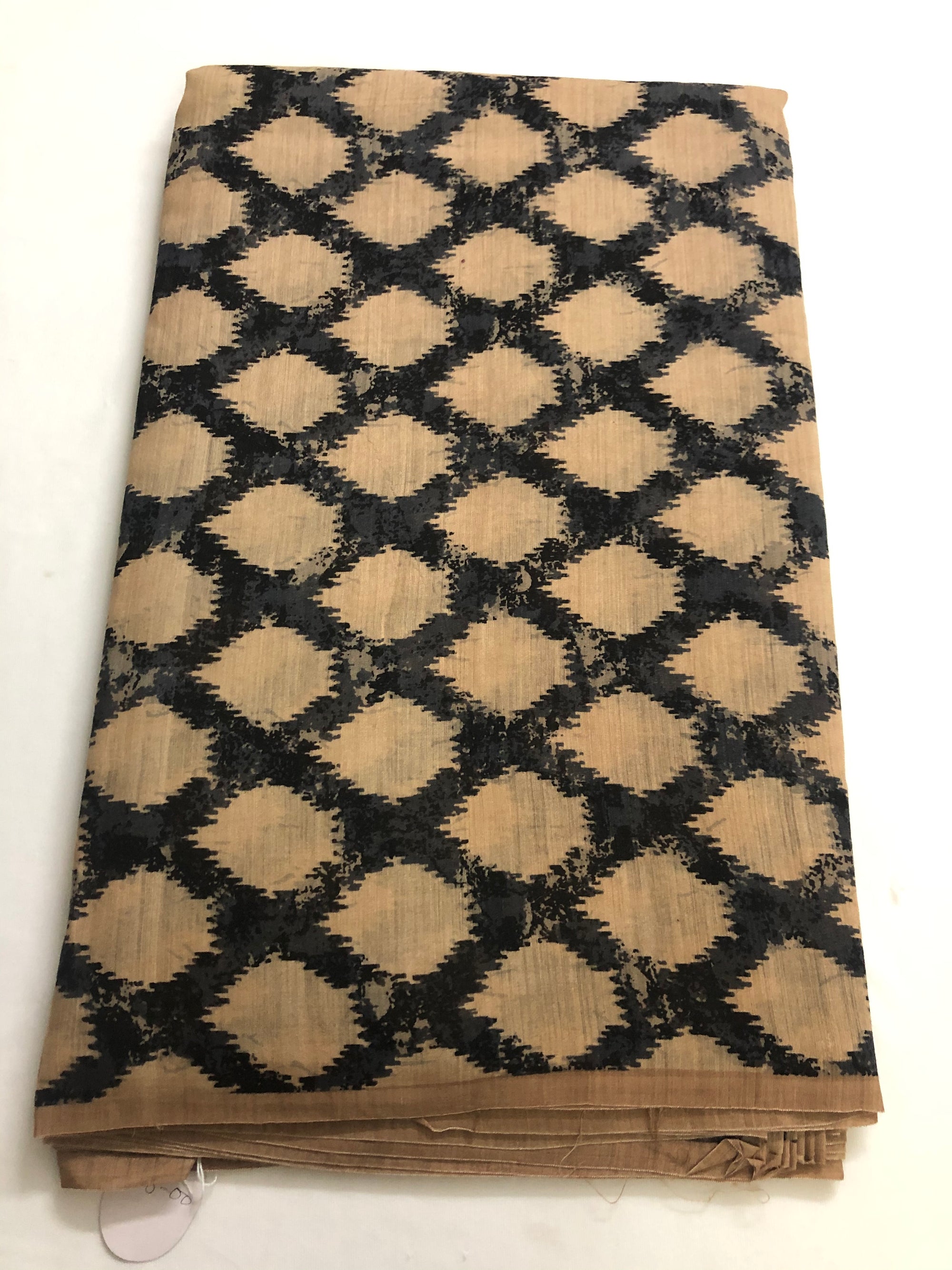 Printed handloom pure munga silk saree