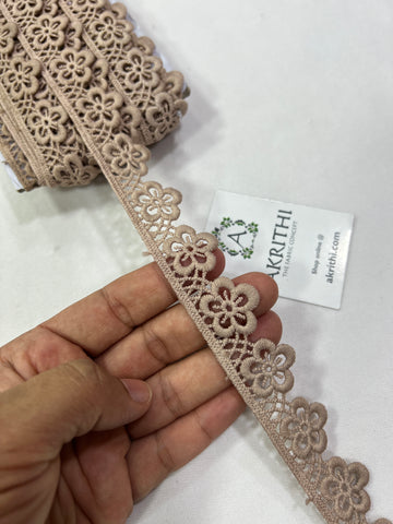 Crochet lace per metre