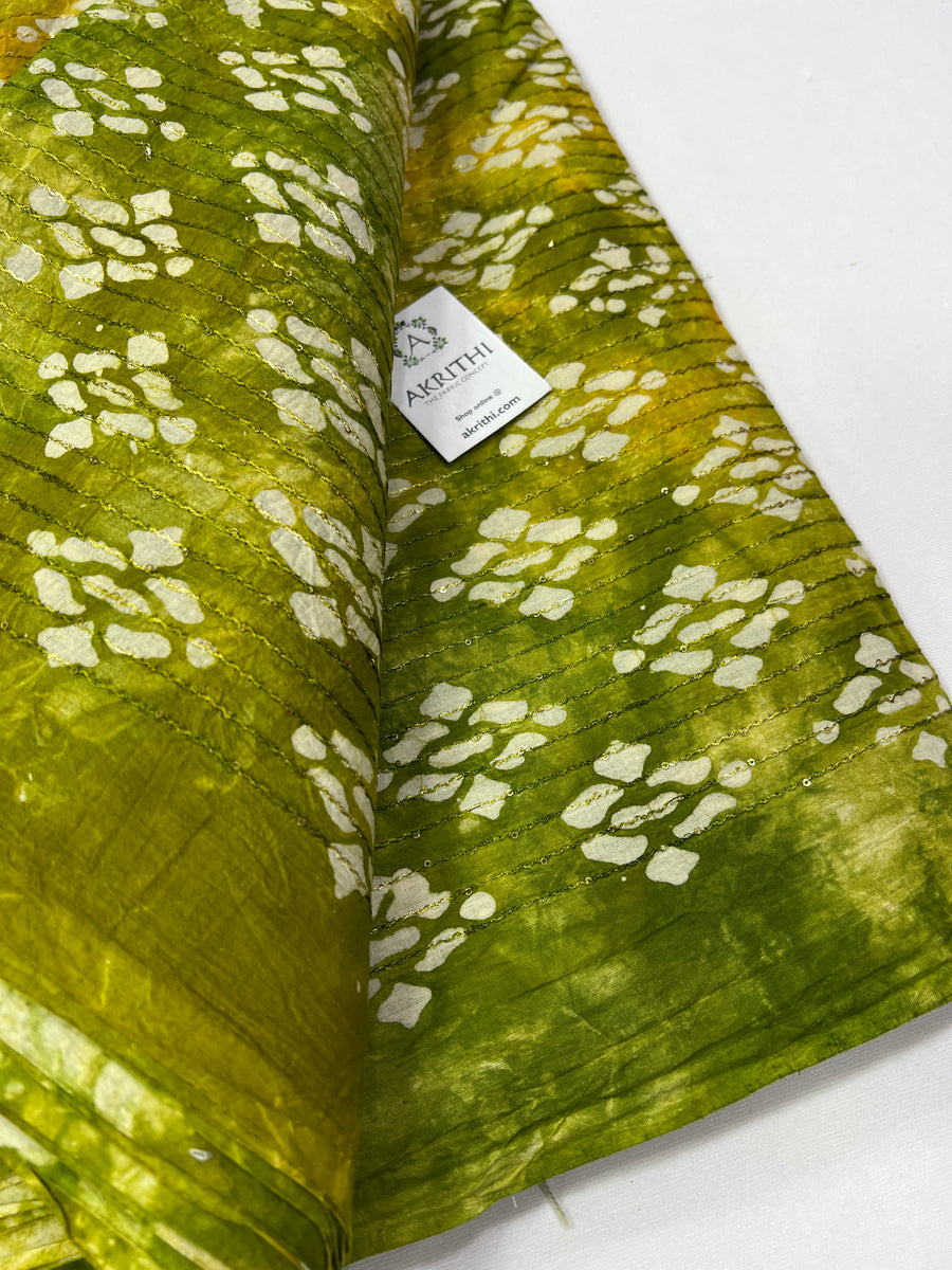 Batik pure cotton fabric 80 cms cut
