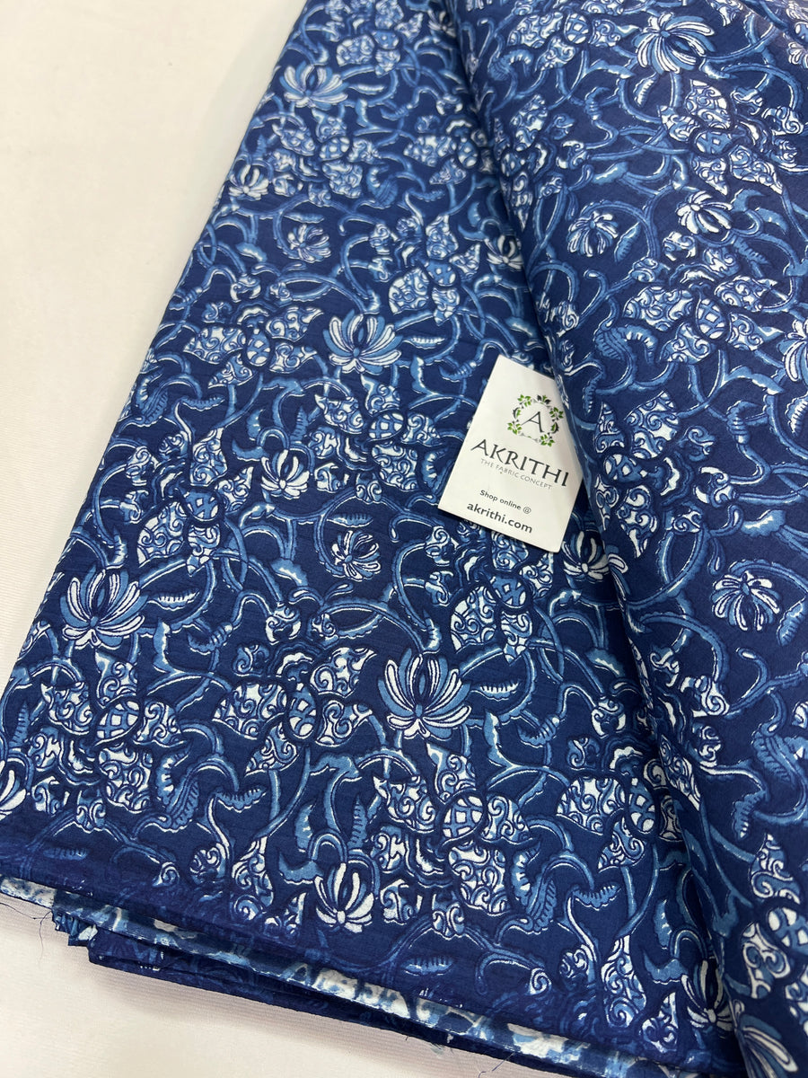 Printed pure cotton fabric