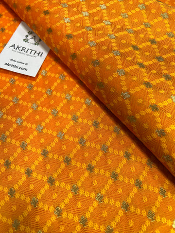 Banarasi tanchoi Butti brocade  fabric