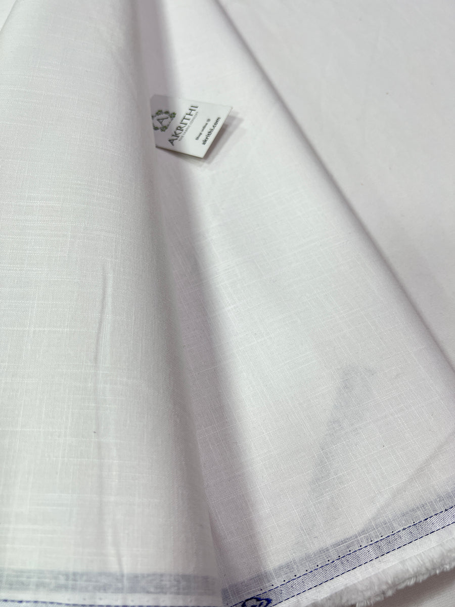 Plain cotton linen fabric