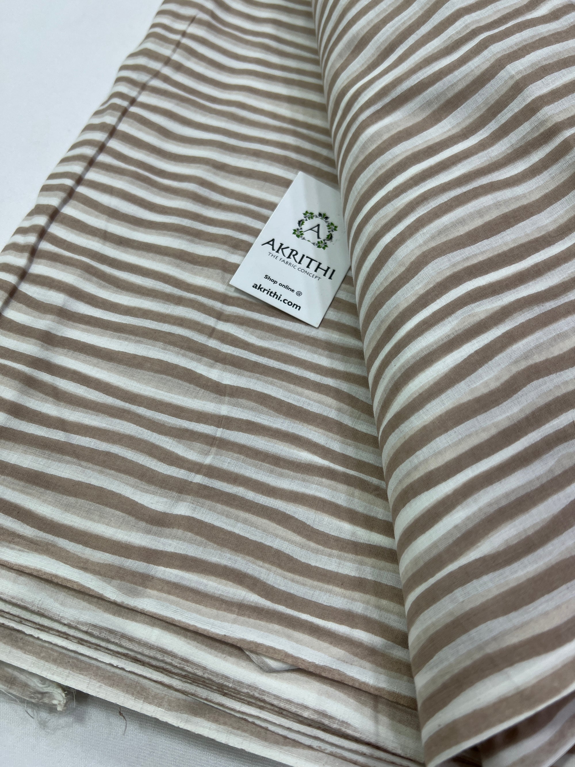 Printed pure cotton fabric