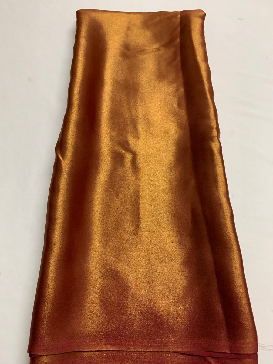 Foil georgette fabric