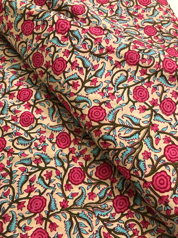 Printed cotton fabric