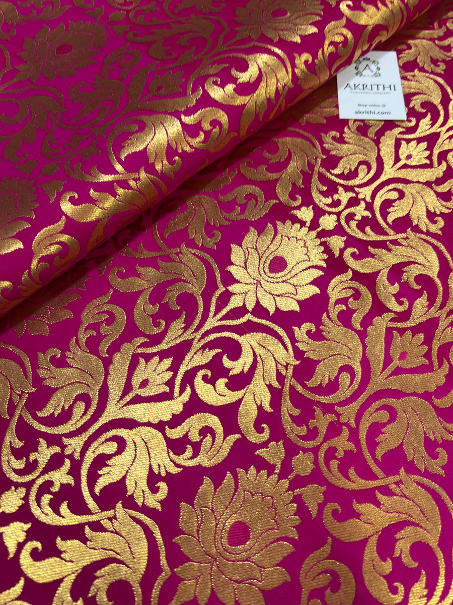 Banarasi brocade fabric