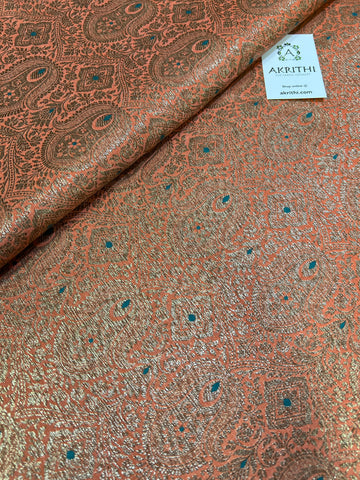 Banarasi brocade fabric antique zari