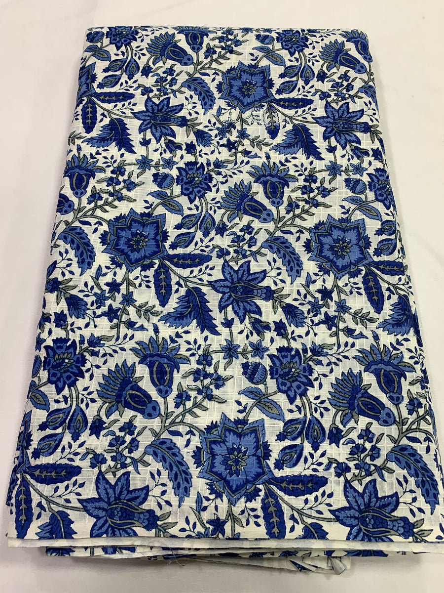 Printed pure cotton fabric