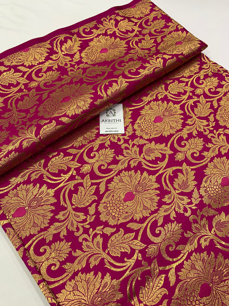 Banarasi brocade fabric