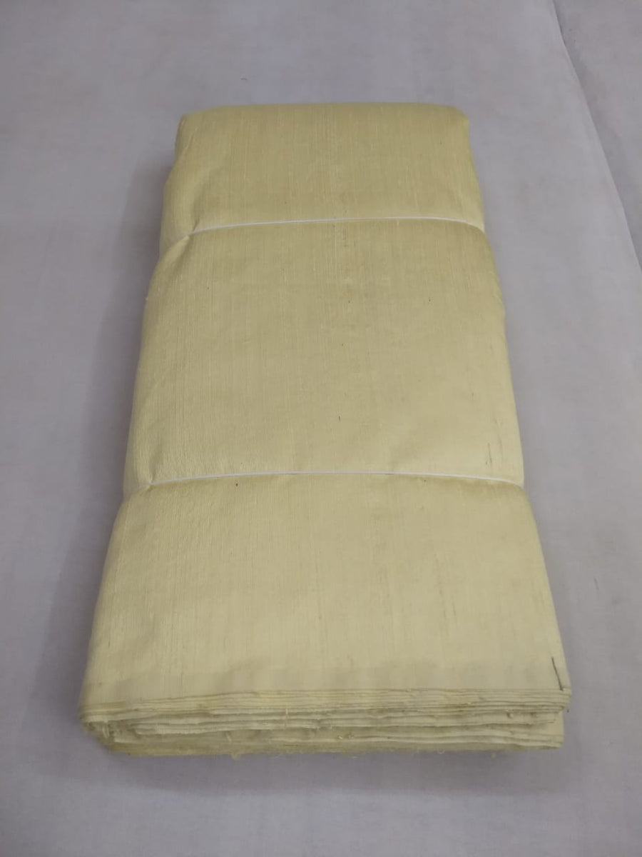 Dupion pure raw silk 70 grams