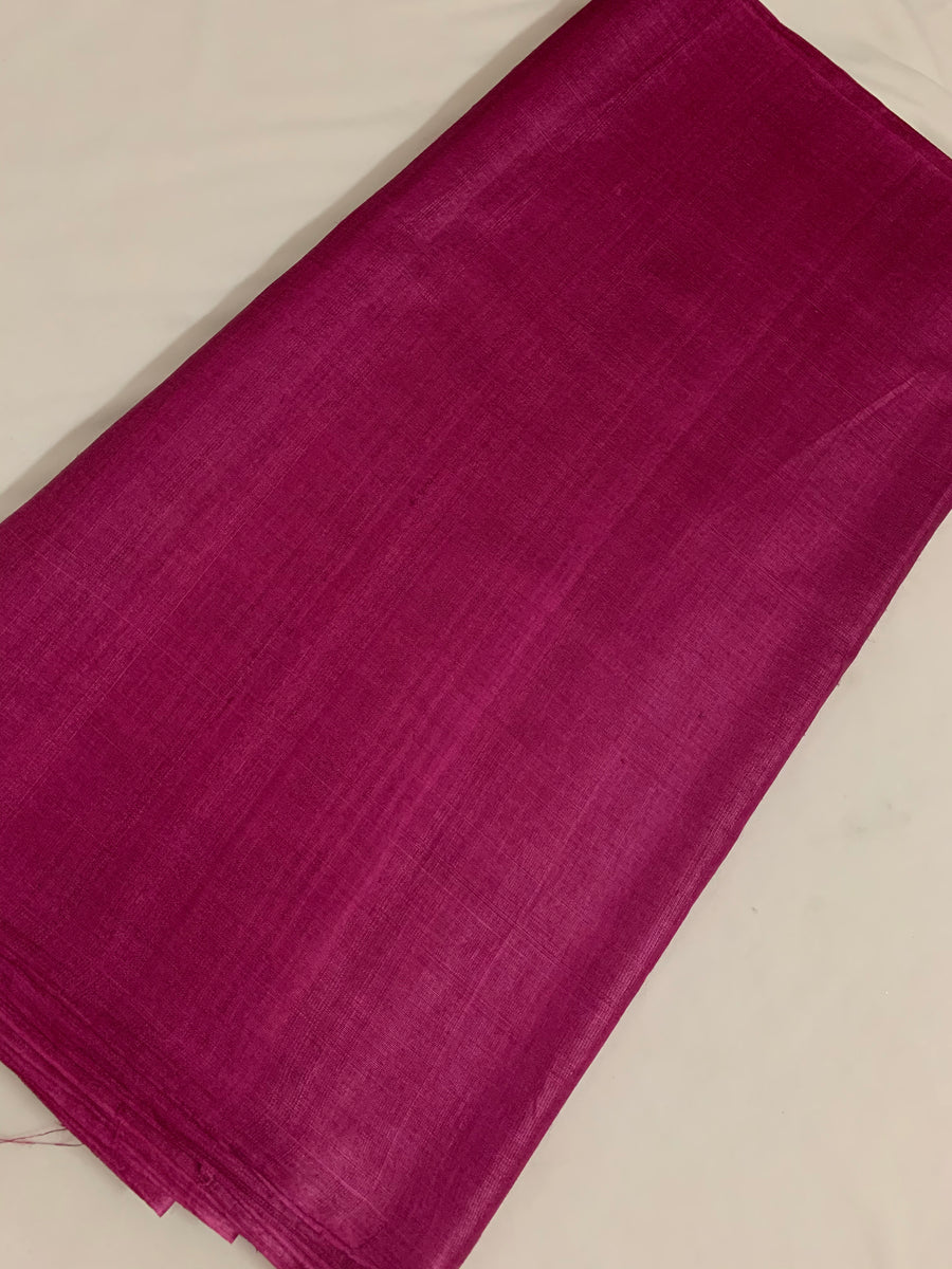 HANDLOOM PURE TUSSAR SILK FABRIC