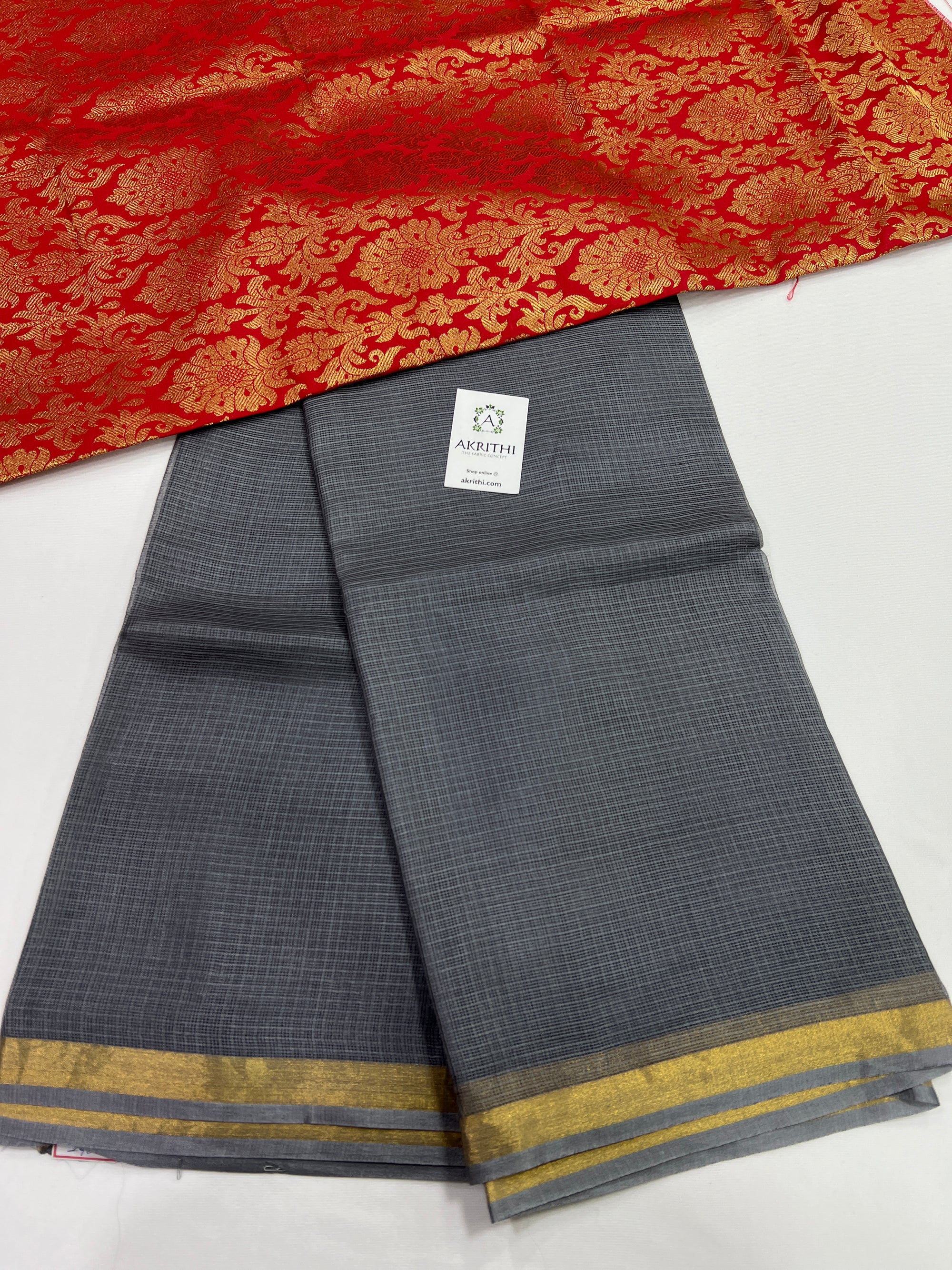 Pure Kota silk saree with banarasi blouse