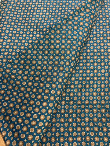 HANDLOOM PRINTED PURE MUNGA SILK KURTA FABRIC