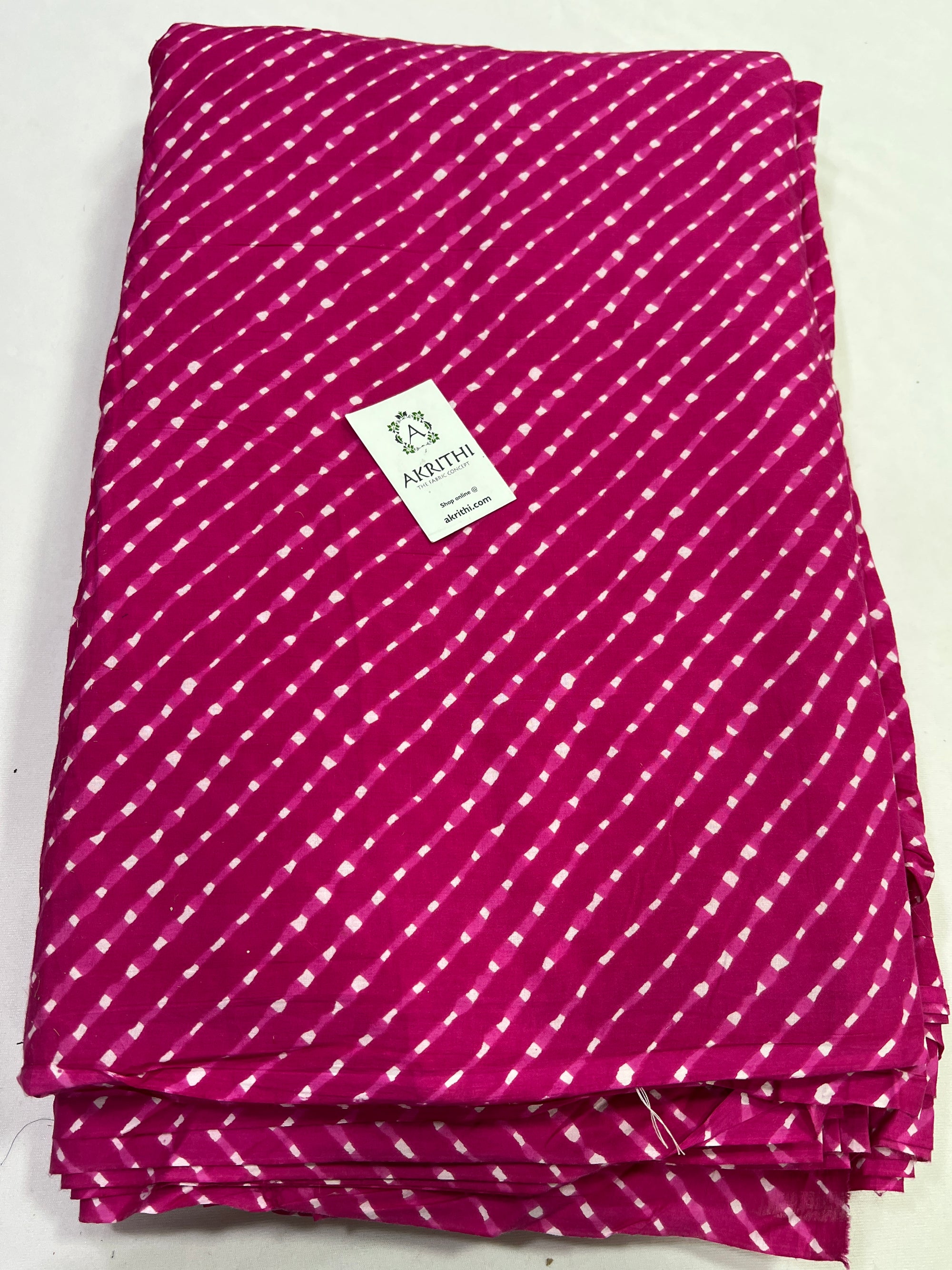 Printed pure cotton fabric