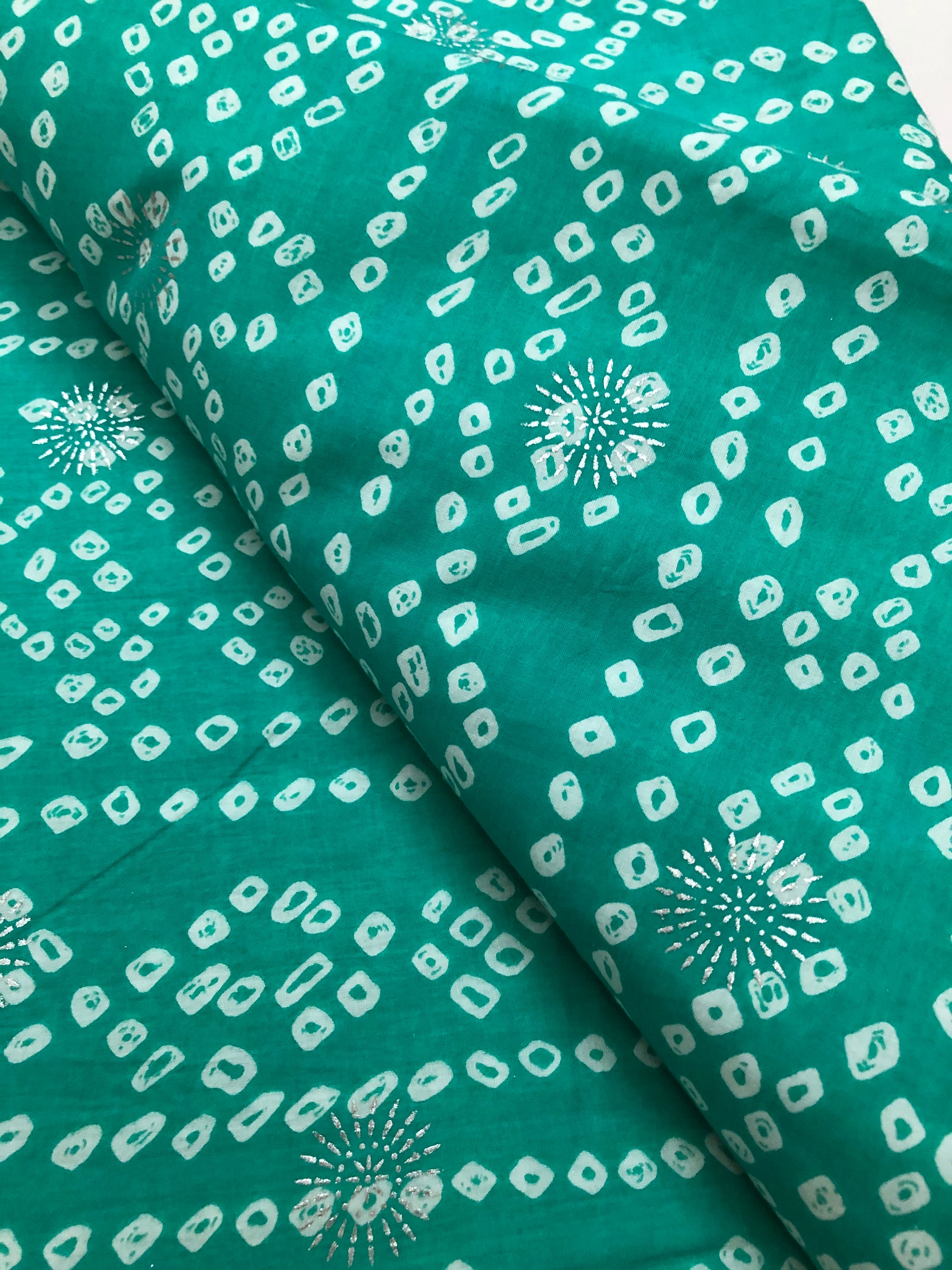 Printed cotton fabric