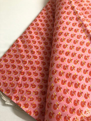 Printed cotton fabric