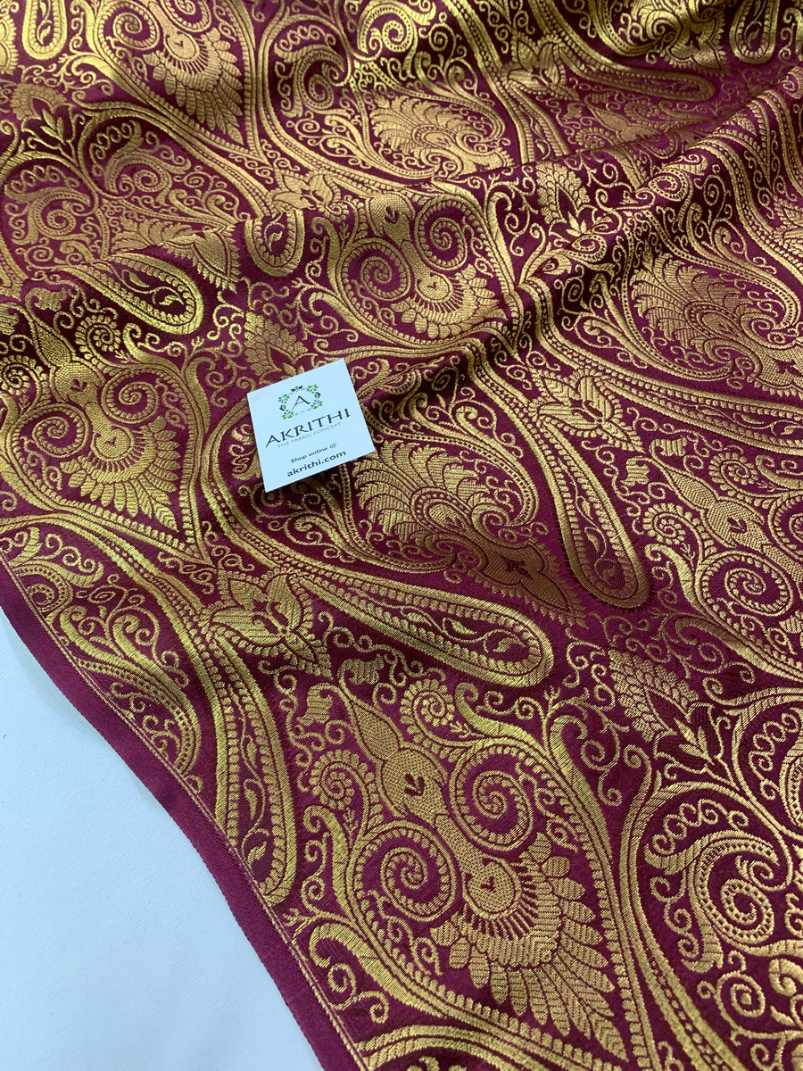 Banarasi brocade fabric