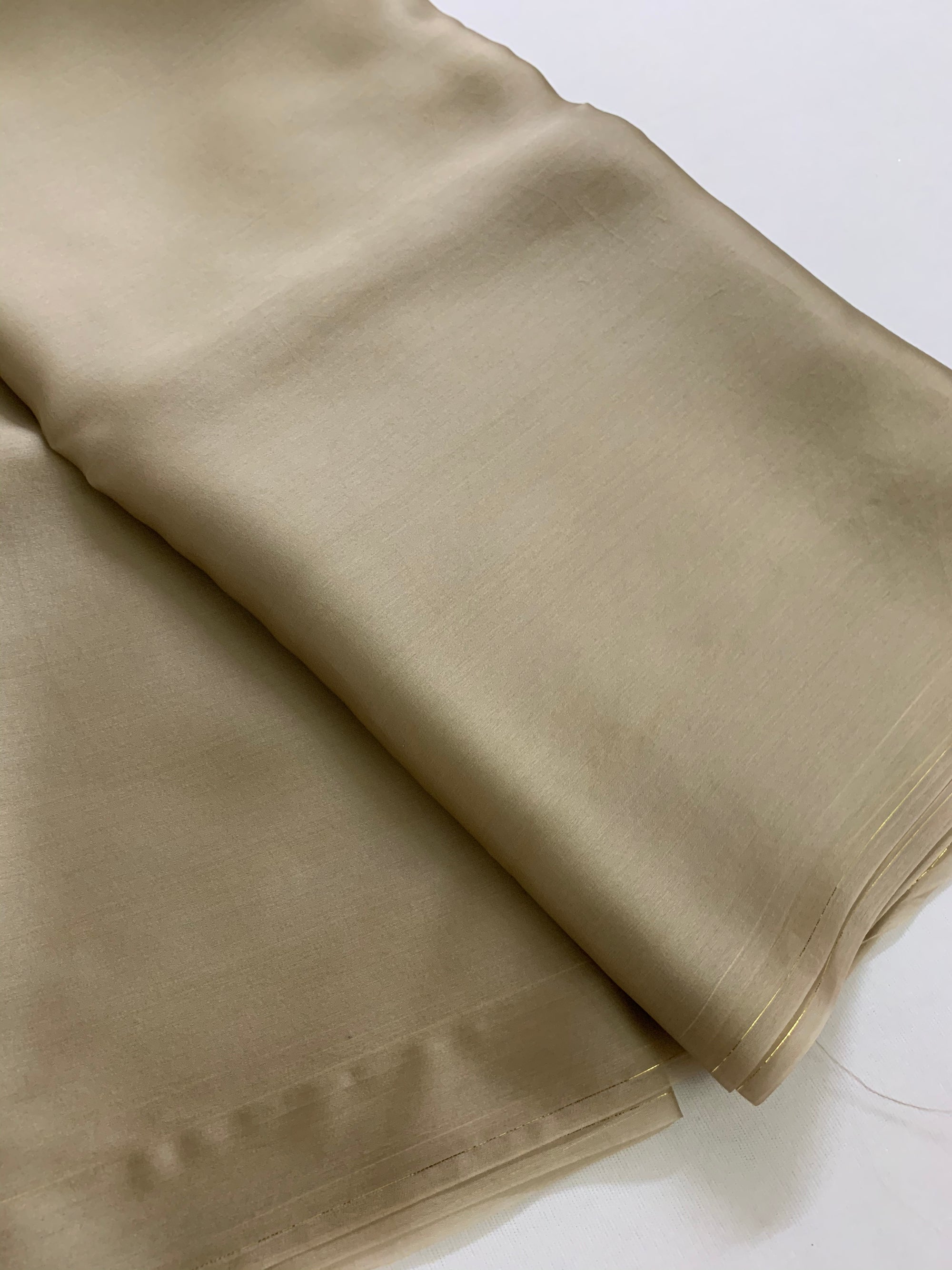 PURE SILK SATIN ORGANZA FABRIC