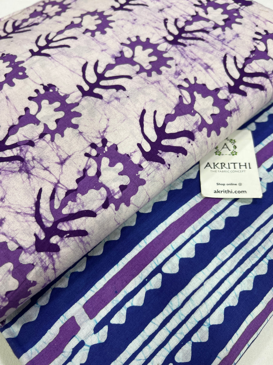 Batik Pure cotton salwar suit