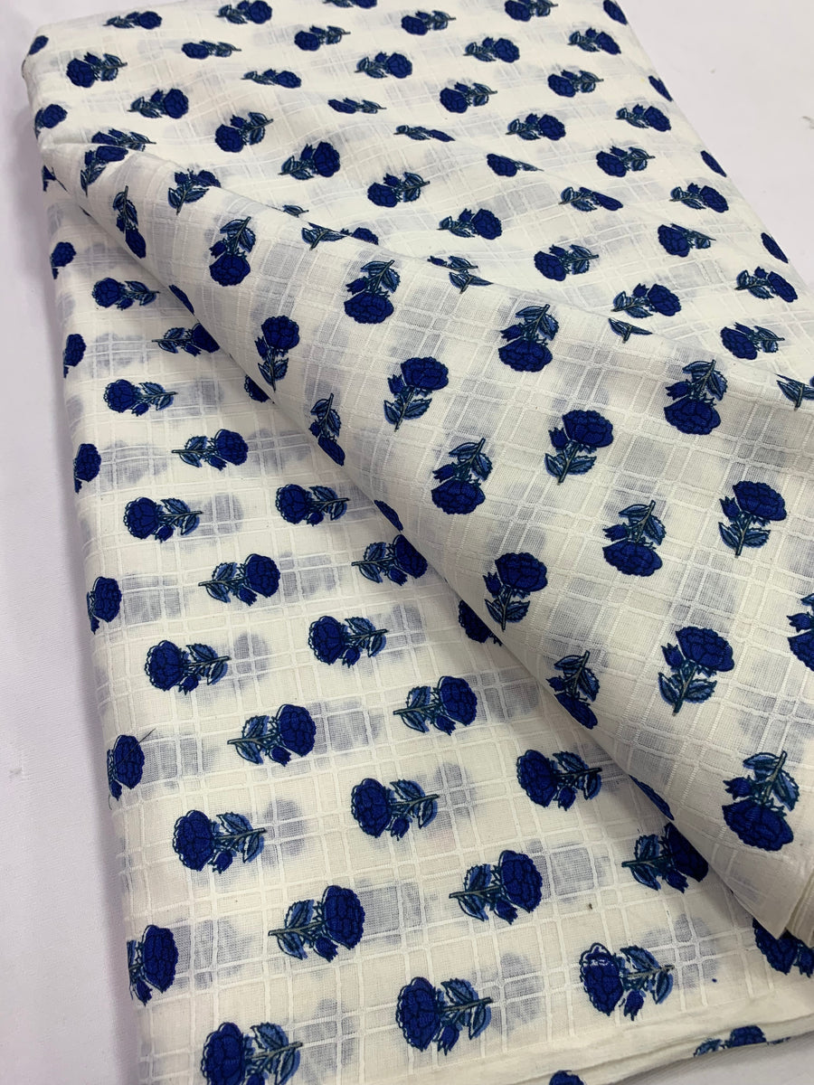 Printed pure cotton fabric 40 cms cut